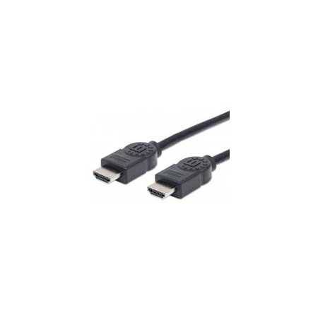 Cable HDMI Manhattan 323239 1.4 M-M 5.0M+Ethernet - Alta Velocidad y Conectividad confiable
