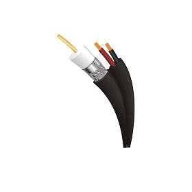 Bobina Cable Coaxial Siames RG-59 20 AWG, Cu Malla 95%, WAM - 100m