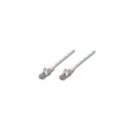 Cable Patch Intellinet 341967 Cat 6 2.0M(7.0F) Utp Blanco, Alta Velocidad.