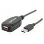Cable USB Manhattan 151573 V2.0 Extensión Activa 10.0M en Bolsa. ¡Compra ahora!
