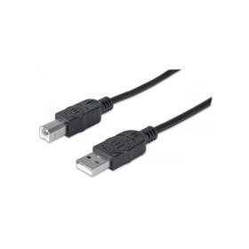 Cable USB Manhattan 337779 V2.0 A-B 5.0M Alta Velocidad N
