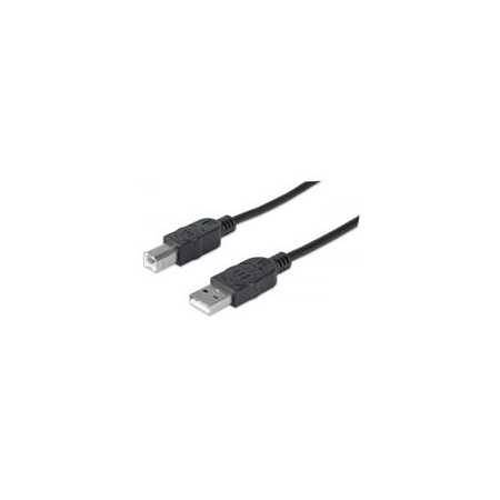 Cable USB Manhattan 337779 V2.0 A-B 5.0M Alta Velocidad N
