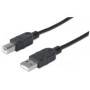 Cable USB Manhattan 337779 V2.0 A-B 5.0M Alta Velocidad N