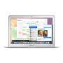 Restaurado Apple MacBook Air MJVM2LL/A Intel Core i5-5250U X2 1.6GHz 4GB 128GB SSD 11.6 \ 1, Silver (restaurado)