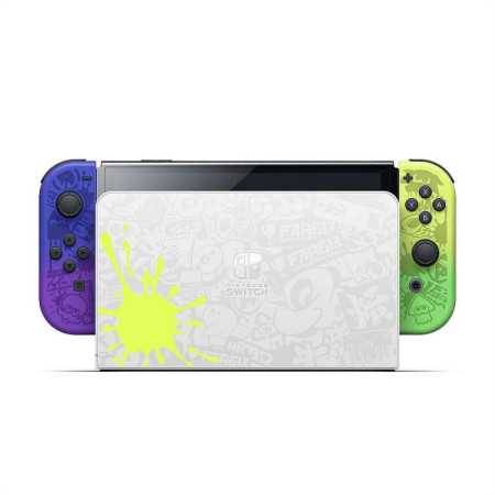Restaurado Nintendo Hegskcaaa Switch OLED Modelo Splatoon 3 Edición especial (restaurado)