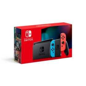 TEC Nintendo Switch Console con Neon Blue & Red Joy-Con. TEC Nintendo Switch Console con Neon Blue & Red Joy-Con.