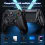 Controlador de Xbox inalámbrico para Xbox One Serie X-S/ Xbox X-S/ PC, soporte de turbo y función macro, con sensor de s