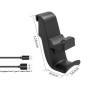 Soporte de colgador para controlador PS5 y auriculares, controlador de juegos y soporte de soporte de auriculares para X