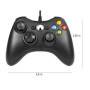 Controlador de Xbox 360 con cable cableado de Wiresmith - Black