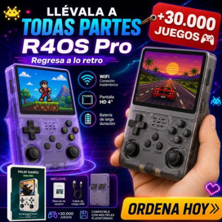 Consola de Juegos Portátil R40S Pro2