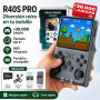 Consola de juegos Portátil R40S Pro: Pantalla HD 4", +30,000 Juegos Clásicos y WiFi
