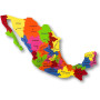 Beetbul Mapa de México Foamy Jumbo 48×39 cm – Rompecabezas Didáctico con 32 Estados y Capitales - GMC-BEE-7503053751347