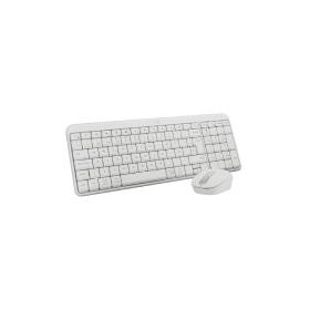 Teclado y Mouse Logitech MK250 Compacto Bluetooth (Español) Blanco