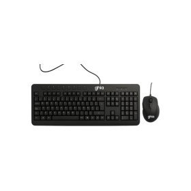 Ghia / Kit Teclado y Mouse / Alambrico / Ergonomicos / Multimedia