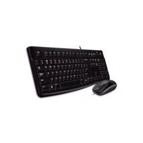 Teclado y Mouse Logitech MK120 Alambrico USB (Español) Negro