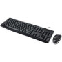 Teclado y Mouse Logitech MK200 Multimedia Alambrico USB (Español)