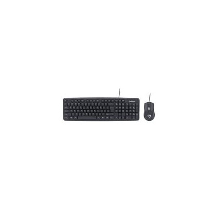 Teclado y MOUSE,MANHATTAN,178464, Óptico USB Cableado, Combo