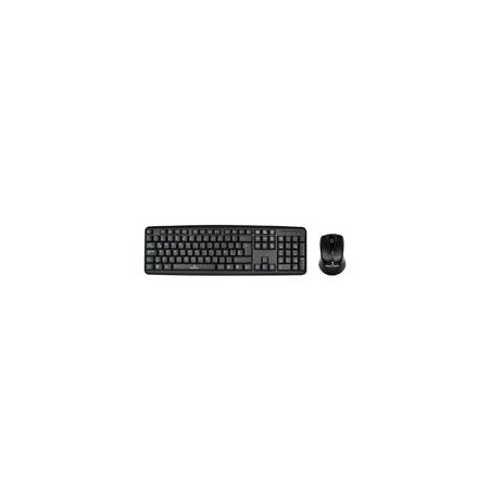 Kit de Teclado y Mouse Alambrico Conector USB Perfect Choice - Negro