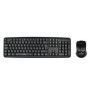Kit de Teclado y Mouse Alambrico Conector USB Perfect Choice - Negro