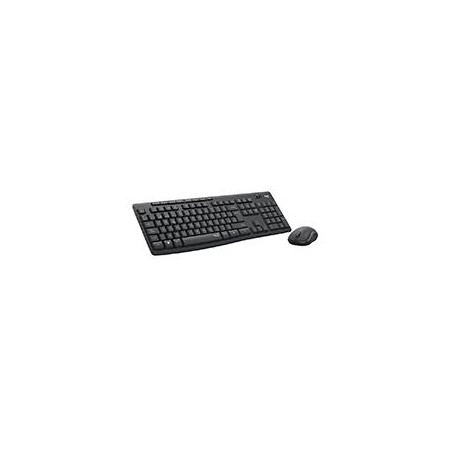 Teclado y Mouse Logitech MK295 Silent Inalambrico Receptor USB