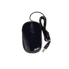 Mouse Ghia / GMA50N / Alambrico / USB / 2 Botones / Scroll / 1200 Dpi