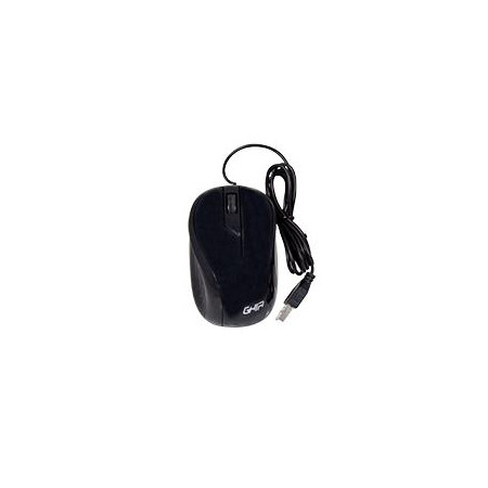Mouse Ghia / GMA50N / Alambrico / USB / 2 Botones / Scroll / 1200 Dpi