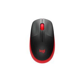 Mouse Logitech M190 Optico Inalambrico Receptor USB 1000DPI Rojo