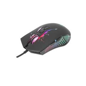 Mouse Optico Gaming, Manhattan, 190220, 7 Botones, 7200 Dpi, LED Rgb