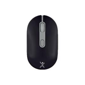 Mouse Recargable 2.4GHZ+BT Colori Clic Silencioso - Negro Perfect