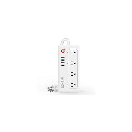 Multicontacto Inteligente Mirati 4 SOCKETS/4USB / LED Indicador / wifi