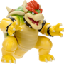Figura de acción 7" Bowser Super Mario Bros - Efectos fuego y respiración.
