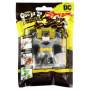 Figuras mini de Héroes de Goo Jit Zu DC, 2.5 \ 1 de altura, variados colores y estilos, 4+ años.