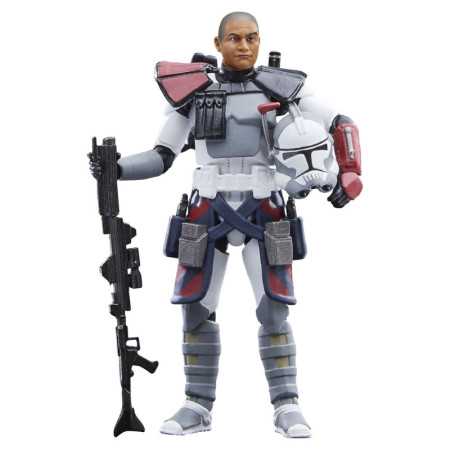 Star Wars: The Clone Wars - Figura de acción de Arc Commander Colt para niños 4-8 años.