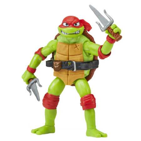 Figura de acción Teenage Mutant Ninja Turtles: Mutant Mayhem 4.65â? Raphael de Playmates Juguetes.