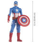 Marvel: Avengers Titan Hero Series Capitan América Kids Toy Action Figura para niños y niñas 4 5 6 7 8 y mas