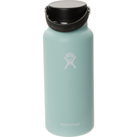 Botella de Agua Aislada Hydro Flask de Boca Ancha con Tapa Flex - 32 oz.
