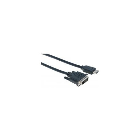 Cable HDMI,MANHATTAN,372510, - Dvi-d M-m 3.0M
