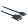 Cable HDMI,MANHATTAN,372510, - Dvi-d M-m 3.0M