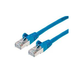 Cable PATCH,INTELLINET,315982, Cat 6A, 0.3M 1.0F S / ftp Azul