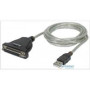 CONVERTIDOR,MANHATTAN,336581, USB a Paralelo DB25