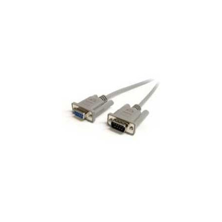 Cable de 1.8M de Extensin DB9 Serie RS232 Ega Macho a Hembra