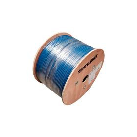 BOBINA,INTELLINET,705042, Cat 6A Sftp 305M Solida Azul, 100% Cobre