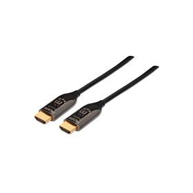 Cable HDMI,MANHATTAN,355445, 2.0 Fibra Optica M-m 50.0M