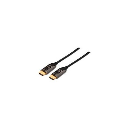 Cable HDMI,MANHATTAN,355445, 2.0 Fibra Optica M-m 50.0M