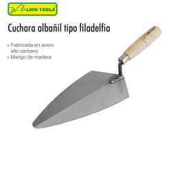 Cuchara para albañil tipo filadelfia 11"