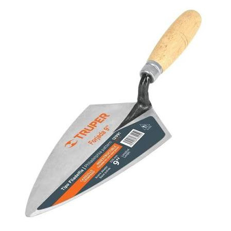 Cuchara para albañil tipo filadelfia TRUPER 11"