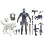 Figuras de acción SOLDADO AMERICANO Joe Snake Eyes &amp; Timber en paquete coleccionable.