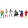 Figuras DC Comics, Justice League de 4 pulgadas en paquete de 6 unidades.