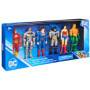 Figuras DC Comics, Justice League de 4 pulgadas en paquete de 6 unidades.