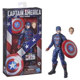 Figura de Captain America John F. Walker para niños de 4-7 años. ¡Colección Marvel Legends! Figura de Captain America John F. Walker para niños de 4-7 años. ¡Colección Marvel Legends!